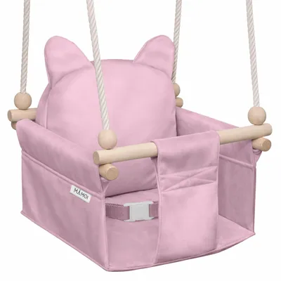 Immagine prodotto di Altalena per bambini con cintura di sicurezza e altezza regolabile