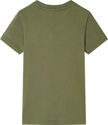 Produktbild von vidaXL Kinder-T-Shirt Khaki 116