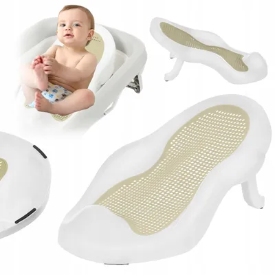 Produktbild von Primabobo faltbare Baby-Badeliege 0–6 Monate, bis 8 kg, Beige