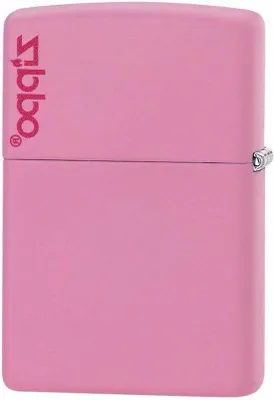 Image de Briquet avec logo rose et laiton - design minimaliste et luxueux