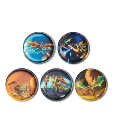 Produktbild von Ergobag Klettie-Set 5tlg. Flugdrache