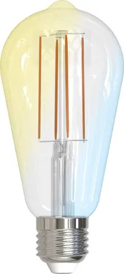 Produktbild von LUUMR Smart LED E27 ST64 7W klar ZigBee Hue Tuya