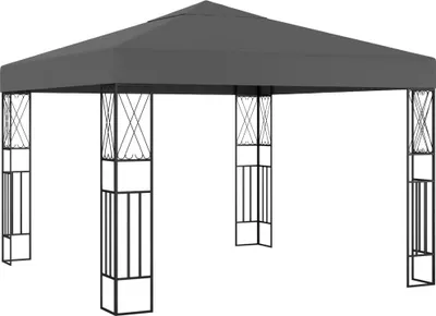 Image de Pavillon 3×3 m Anthracite Tissu