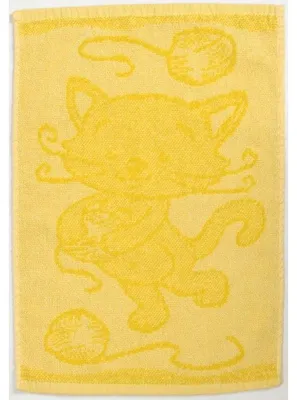Immagine prodotto di Asciugamano BEBÉ gatto giallo 30x50 cm