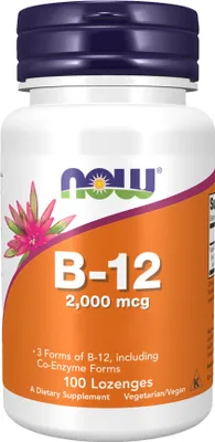 Produktbild von NOW Foods | Vitamin B-12 Instant Energy 2000 mcg