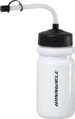 Produktbild von Hockeyflasche Winnwell 500ml mit Strohhalm und Logo