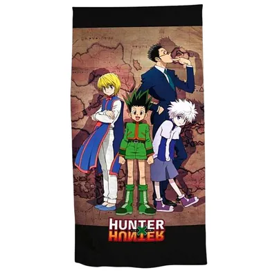 Produktbild von Hunter X Hunter Badetuch Strandtuch 70 x 140 cm aus Baumwolle