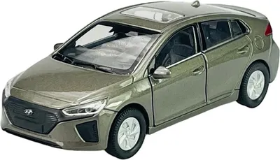 Immagine prodotto di Welly Hyundai IONIQ  Marrone 1:34-1:39 Modello in metallo pressofuso Nuovo nella confezione 43720