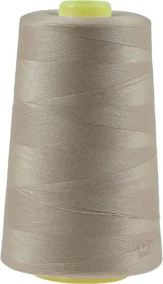4572m Polyester Overlock Garn zartes graubeige