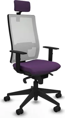 Obrázek produktu pro Kancelářská židle s opěrkou hlavy Horna Piqueras y Crespo 1D066N2 Purple