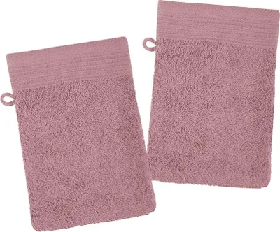 Image de Lot de 2 gants de toilette Lilas