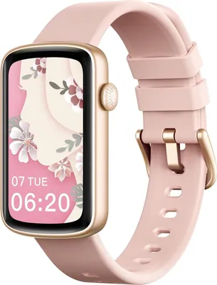 Produktbild von Smartwatch für Damen, Schrittzähler 1,47 Touchscreen mit Herzfrequenzmesser, SpO2-Messung, Schlafmonitor, wasserdicht, IP68, Sportuhr  Android iOS
