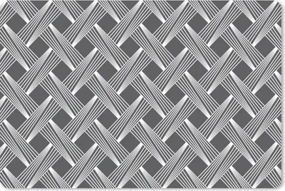 Produktbild von MuchoWow® Schreibtischunterlage Muster - Grau - Geometrisch 60x40 cm - XXL Mauspad - Großes Mauspad