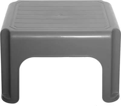 Produktbild von Whitefurze Kuchenhocker/Trittschemel - grau - Kunststoff - 38 x 29 x 24
