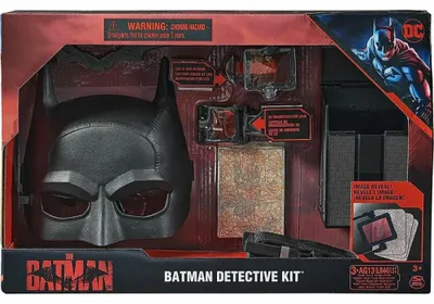 Obrázok produktu pre DC Comics BAT RLP MOV Detective Set GML, Batman, 4 rok / roky, LR44, Vrátane batérií