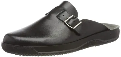 Produktbild von Rohde Herren Pantoffeln Soltau Hausschuhe Schuhe Schwarz 1970 90, Schuhgröße:47