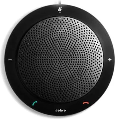 Produktbild von Jabra Speak 410, Universal, Schwarz, Omnidirektional, USB 2.0, Kabelgebunden, 3,5 mm