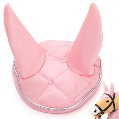 Immagine prodotto di Accessori per cavalli Hoofly Hobby - Cuffia per mosche in rosa per cavalli Hobby [approvata dal - Ideale per il gioco e l'allenamento