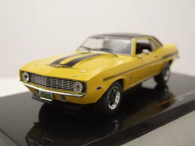 Produktbild von IXO 1:43 Chevrolet Camaro Yenko SYC, yellow, 1969