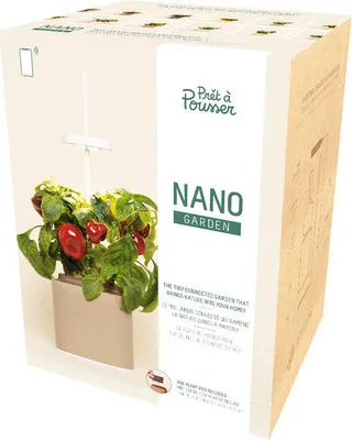 Produktbild von Pret a Pousser Nano Sand Grey inkl. Mini Paprika Samenkapsel
