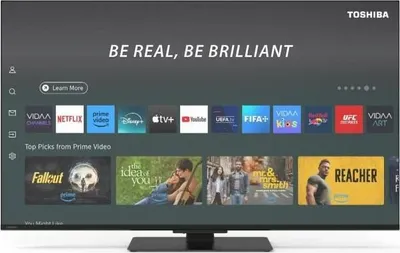 Image de TV LED 4K UHD Toshiba 65UV6F63DG, 65 pouces (164 cm), Dolby Vision, Smart TV, 3xHDMI