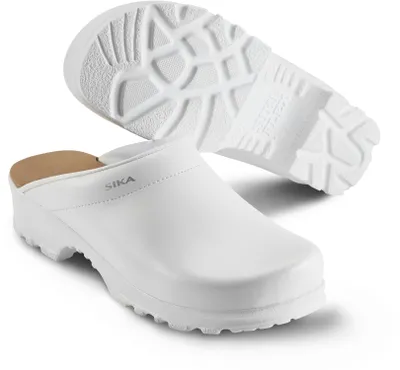 Image de Chaussure de travail Sika Flex LBS sabot ouvert blanc-44