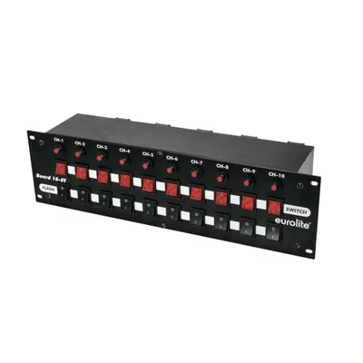 Produktbild von EUROLITE Board 10-ST 10x Schutzkontakt