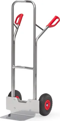 Produktbild von Fetra Alukarre mit Polyurethanbereifung Höhe 1300mm Schaufel 250x320mm