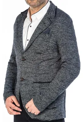 Produktbild von Hochwertiges Sweatsakko CARISMA Schwarz S
