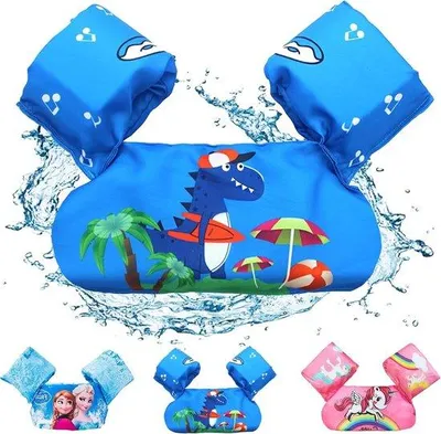 Produktbild von Famanu Schwimmweste für Kinder mit Schwimmflügeln - vielseitig einsetzbar