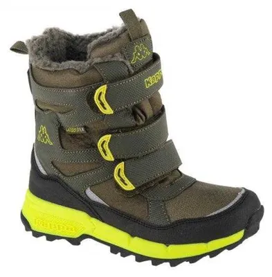 Produktbild von Kappa - "Whips" Schneestiefel für Kinder, Kappa TEX PP12104 (34 EU) (Grün)