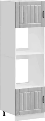 Immagine prodotto di vidaXL Mobili da cucina 2 pezzi. Materiale in legno Kalmar grigio Sonoma
