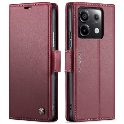 A product shot of a phone case, shown from two angles.