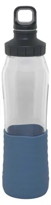 Obrázok produktu pre EMSA Drink2Go sklenená fľaša 0,7 l so silikónovým obalom aqua-blue