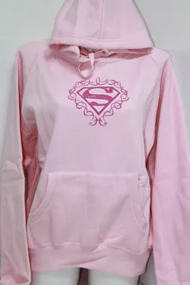 Produktbild von Superman ** Damen Kapuzensweater * Girl * Vintage - Hoodie