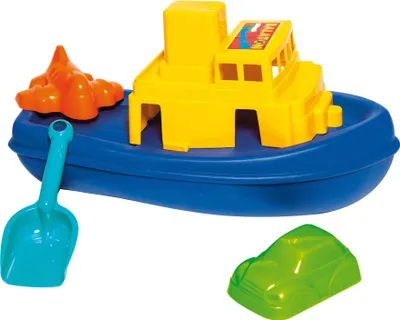 Image de Bateau Jouet de sable/d'eau Bateau avec pelle Formes 3 pcs Enfants Jouets 43 cm