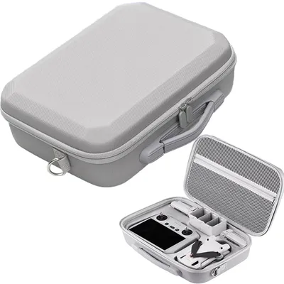 Image de Dailygoody - Sac de transport pour Mini 3 Pro - Coffret pour drone - Grande capacité - Gris - Étui de voyage - Adapté aux accessoires pour Mini 3 Pro