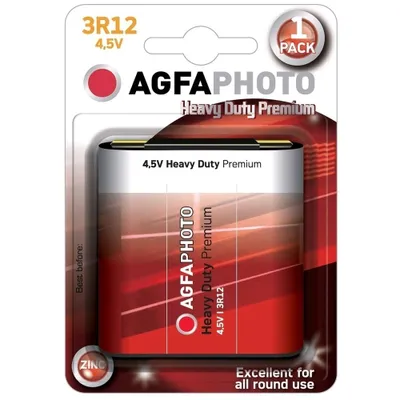 Obrázok produktu pre Batéria AGFA 3R12 4,5V blister