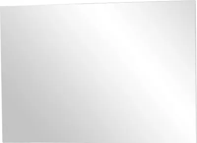 Produktbild von Germania 3771-84 rahmenloser Spiegel in Weiß, 87 x 60 x 3 cm (BxHxT)