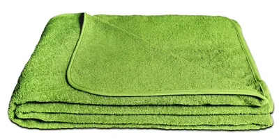 Produktbild von KiGATEX Frottee-Decke 150x200 cm – 100 % Baumwolle, Sommerdecke & Tagesdecke –  , waschbar, weich & atmungsaktiv – Farbe: Lemon