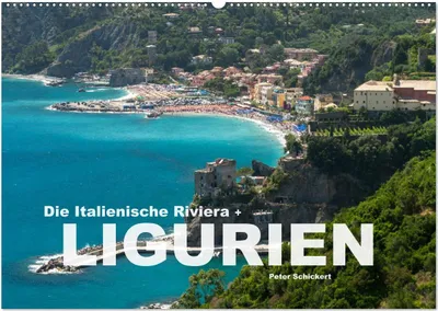Produktbild von Die Italienische Riviera - Ligurien (Wandkalender 2025 DIN A2 quer), CALVENDO Monatskalender