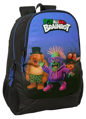 Image de Sac à dos Brainrot, adaptable, 44 cm