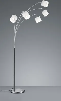 Zdjęcie produktu dla Lampa stojąca łukowa TOMMY srebrny RL R46330501