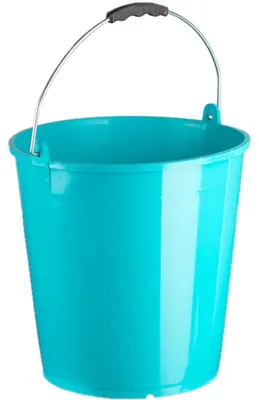 Produktbild von Plasticforte Reinigungseimer / Haushaltseimer - blau - 15 Liter - 32 x 31 cm - Kunststoff