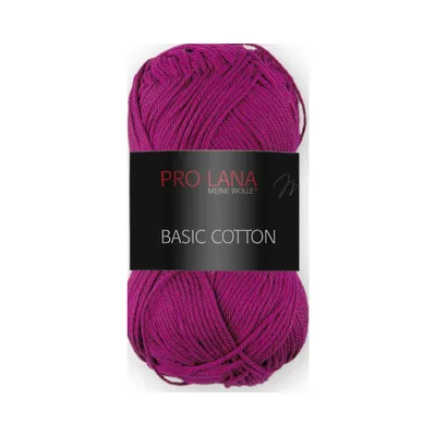 Produktbild von Pro Lana Basic Baumwolle 50g (46) brombeere