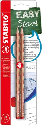 Obrázok produktu pre STABILO EASYgraph S Metallic, HB, Medená, Trojuholníkový, Škola, 2,2 mm, 9 mm