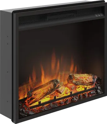 Image de Cheminée électrique encastrable - Programmable, avec télécommande - Puissance de chauffe 1500W - Powerflame 23"