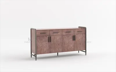 Produktbild von Kommode Kommoden Kommodenschrank Holzschrank Wohn Zimmer Holz Design Sideboard
