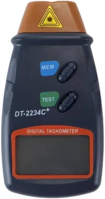 Produktbild von Drehzahlmessgerät Professioneller digitaler Tachometer, digitaler Laser-Foto-Drehzahlmesser, kontaktloser Drehzahlmesser