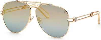 Immagine prodotto di Occhiali da sole da uomo Philipp Plein con protezione UV-400 62-12-145 - SPP048M, Colore: Colore 1